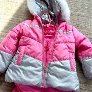 Snow suit, London Fog, Pink